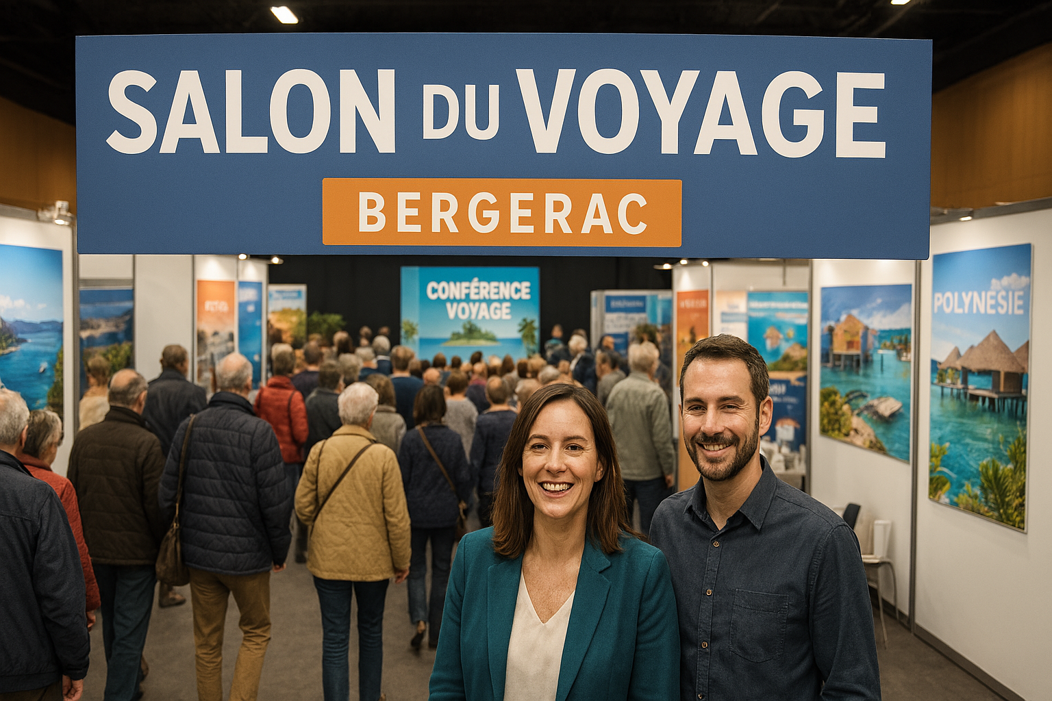 Affluence record pour le premier Salon du voyage à Bergerac